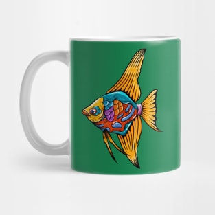 angel fish colorful Mug